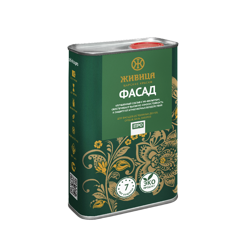 Масло Фасад Живица ПРО купить в Санкт-Петербурге по цене от 143.00 руб.  Масло для наружных работ в интернет-магазине красок КраскиНаДом.
