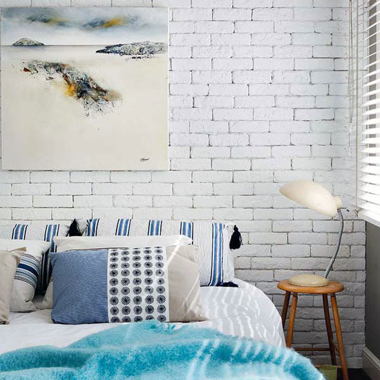 Белые кирпичные стены в интерьере - идеи для дизайна с кирпичной стеной